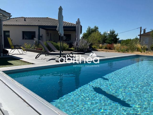 Villa contemporaine et neuve, de 172 m2 habitables