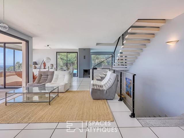 Villa contemporaine entre ciel et mer 191m² Toulon