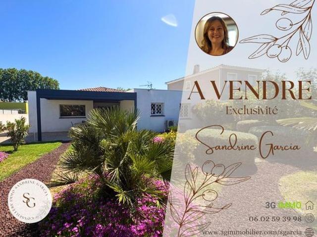 Villa Contemporaine Plain Pied 2017 3 chambres – jardin méditerranéen 34800 Nebian