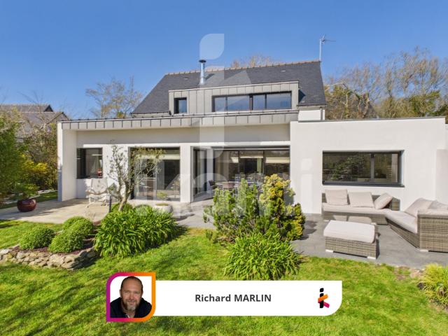 Villa contemporaine Ploemeur, Lomener et Plage à 5mn, Pompe. 176m² Ploemeur