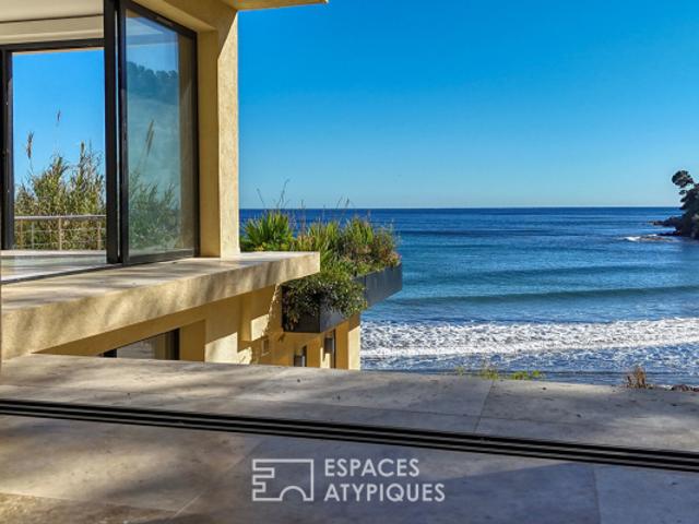 Villa Contemporaine vue mer accès Plage