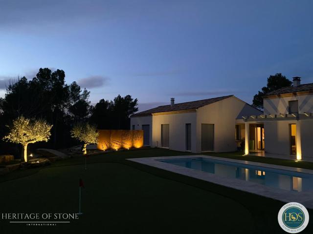 Villa contemporaine vue panoramique Sainte Victoire