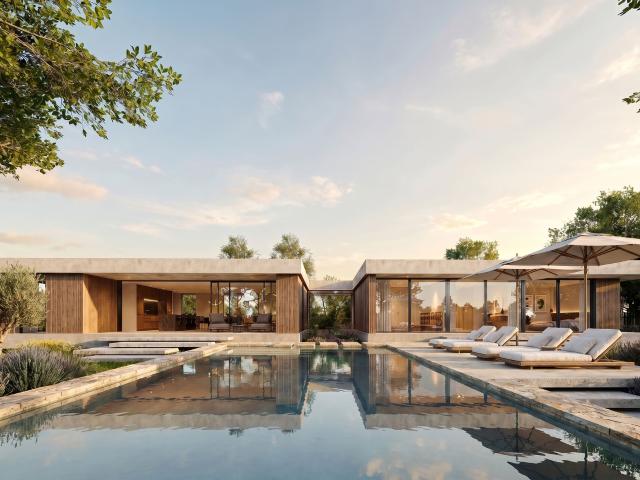 Villa contemporánea con vistas panorámicas al mar de Llaveneres