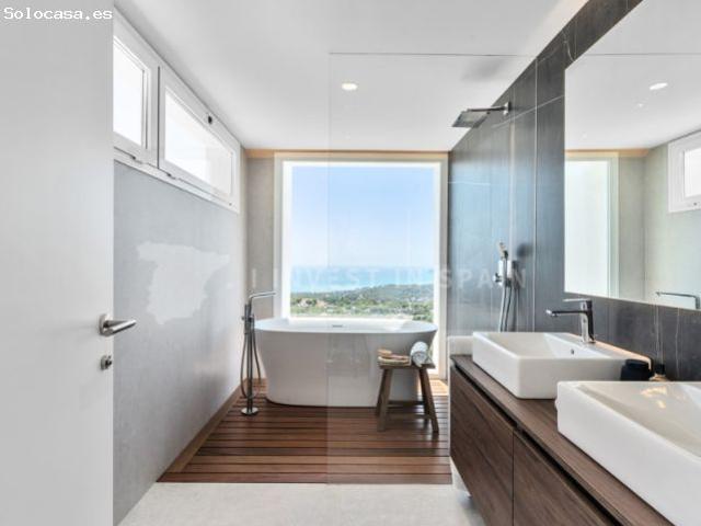 Villa contemporánea de lujo con vistas al mar en Altea