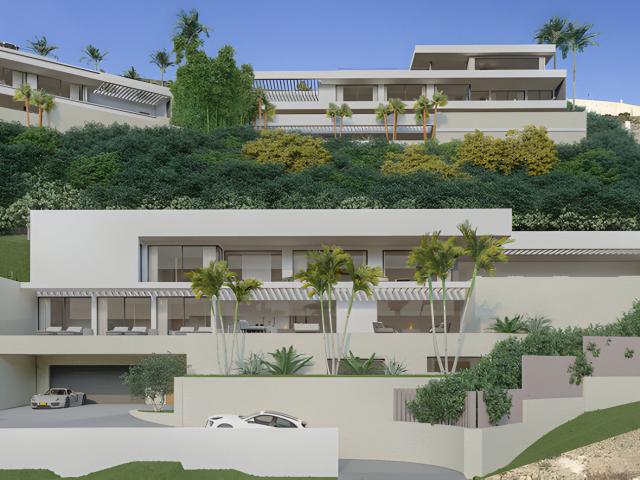 Villa contemporánea de 3 niveles en un entorno natural en la. 962m² Benahavís