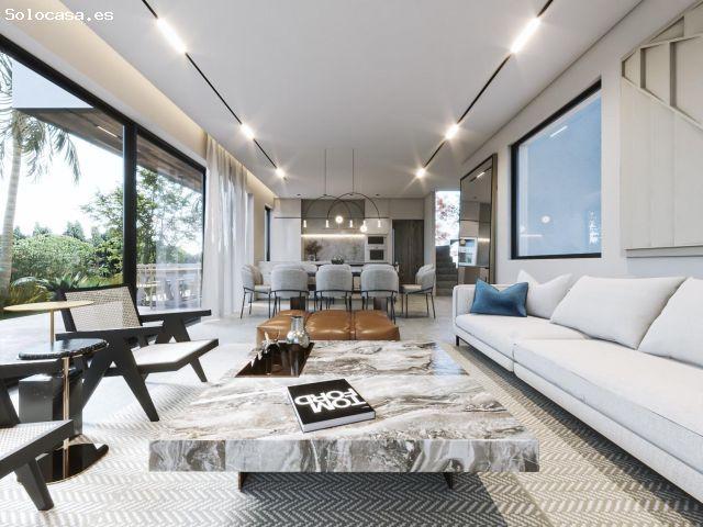 Villa contemporánea enfrente del campo de golf Campanario