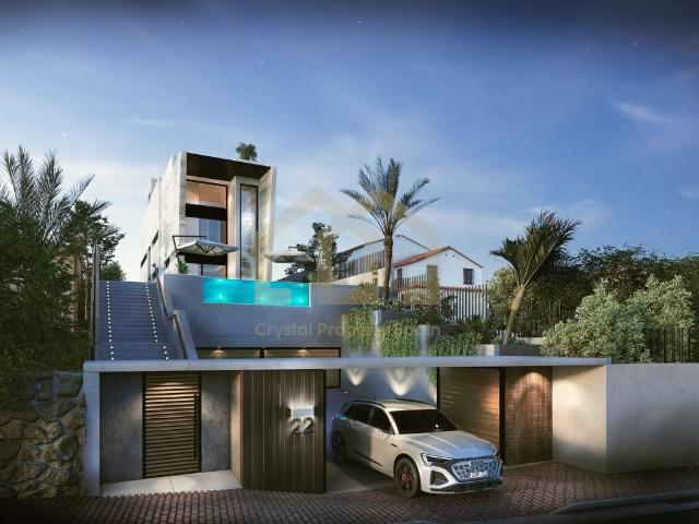 Villa contemporánea y lujosa con ascensor privado y piscina privada