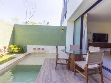 Villa con 3 rec?maras, alberca y rooftop en Temoz?n Norte