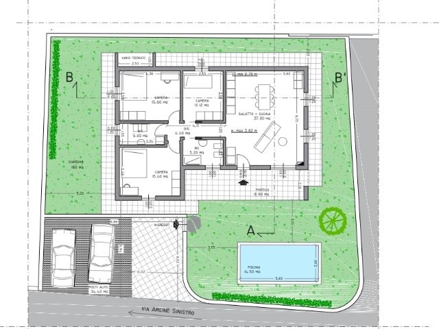 Villa con giardino in via argine sinistro, Andora