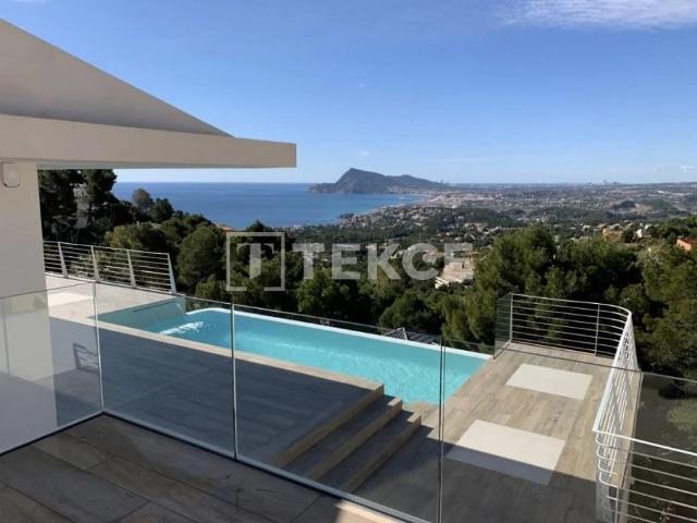 Villa con vistas al mar en Altea Alicante Costa Blanca