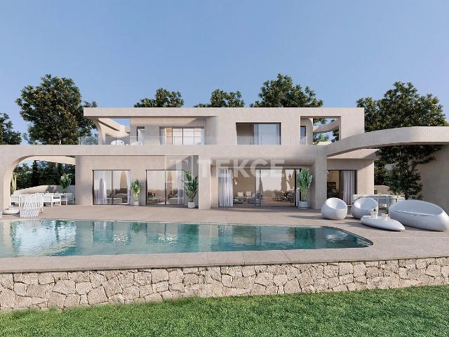 Villa con vistas al Montgó y al mar cerca de servicios en Jávea