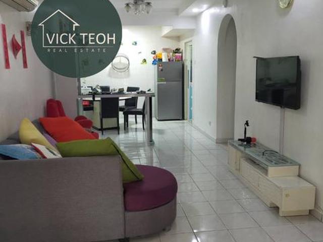 Villa Condo Ground Floor Like Landed 750sf Renovated Relau Sungai Ara