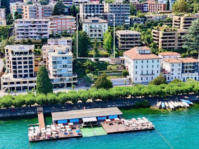 Villa Clelia Penthouse mit Blick auf den Luganersee in einem historischen Gebäude
