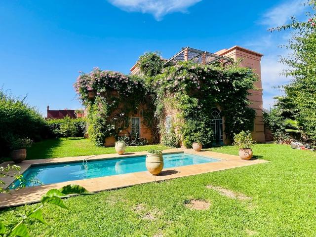 Villa d’exception à louer au cœur du Golf Amelkis Resort – Marrakech
