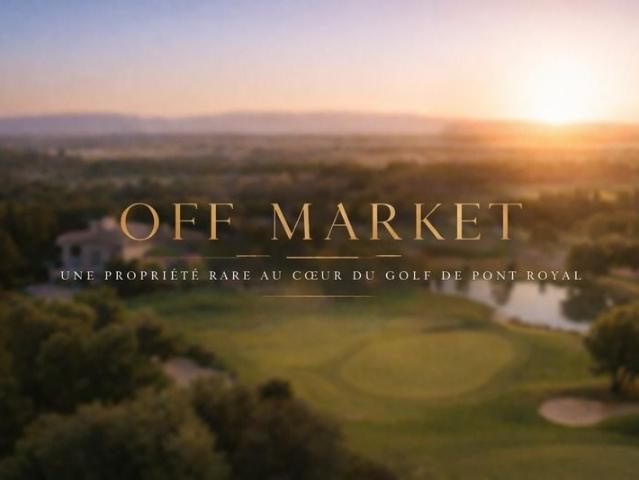 Villa d’exception au cœur du Golf International de Pont Roya. 191m² Mallemort