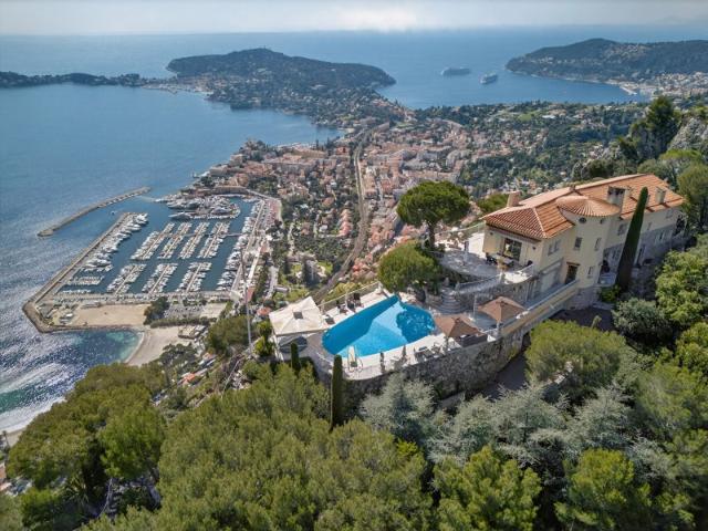 Villa d’exception avec vue mer panoramique – Villefranche sur Mer