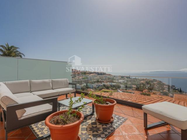 Villa da Paz Moradia de 3 quartos Vista Mar Garajau Madeira
