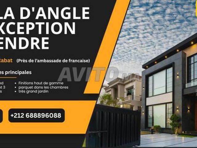 Villa d'angle d'exception à vendre – soussi