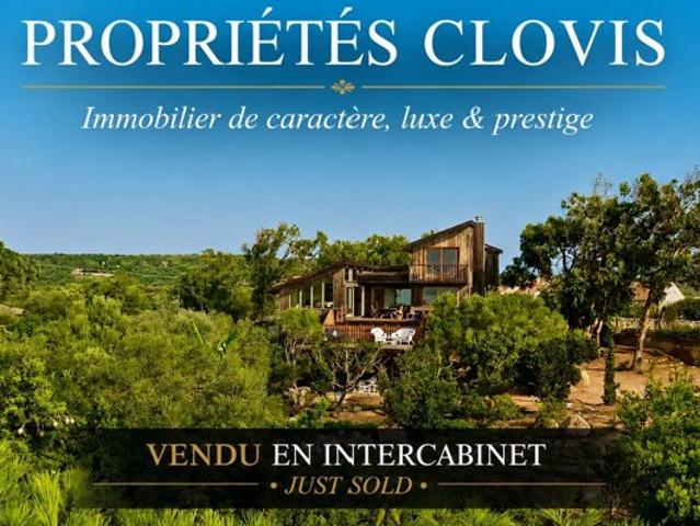 Villa d'architecte vendue sur le Golf de Sperone à Bonifacio
