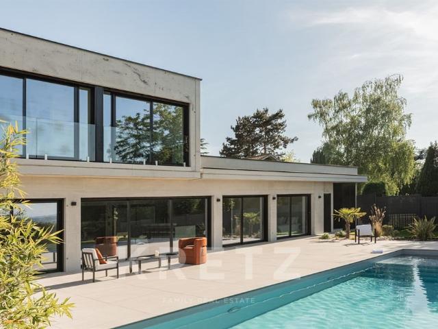 Villa d'architecte avec piscine et vue dégagée 200m² Limonest