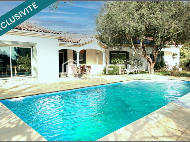 Villa d'architecte avec piscine, sans travaux 195m² Mées