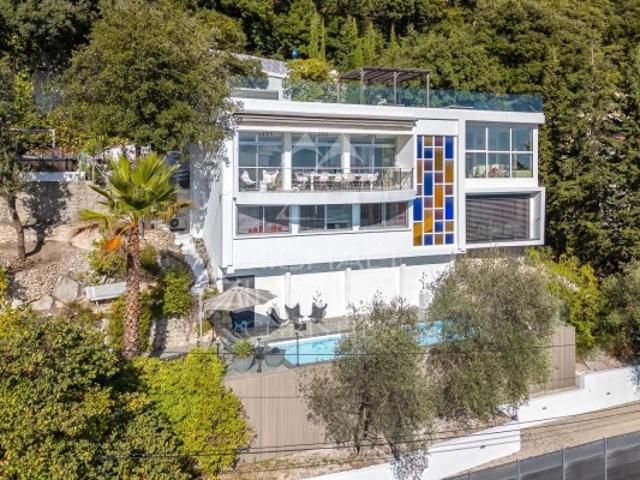 Villa d'architecte avec vue mer panoramique