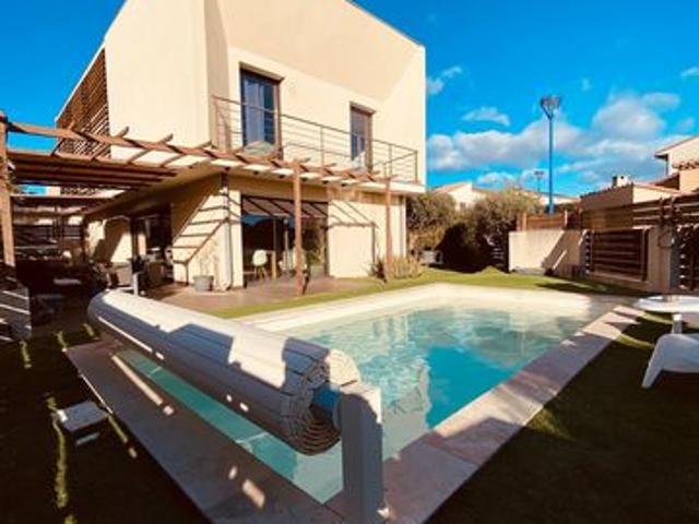 villa d'architecte contemporaine avec piscine