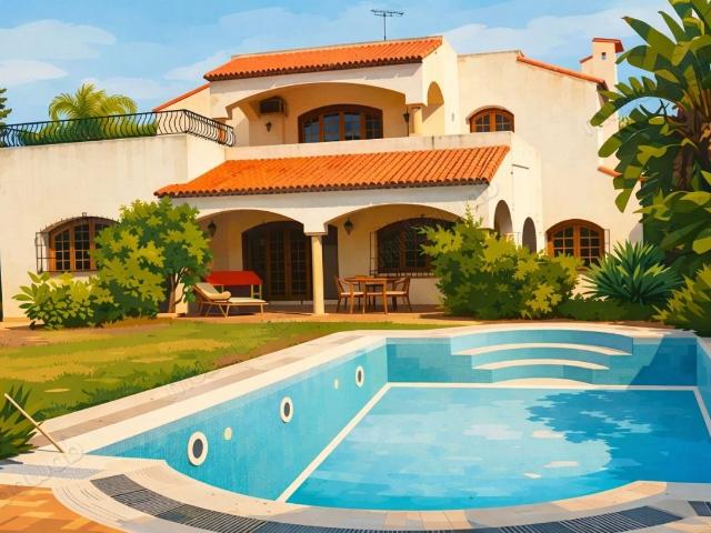Villa de 800 m² sur Terrain de 1648 m²