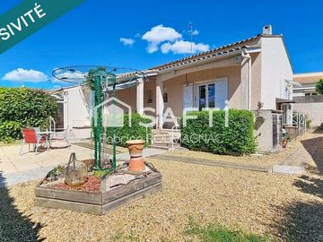 Villa de 88 m² avec trois chambres et garage proche du Canal du Midi