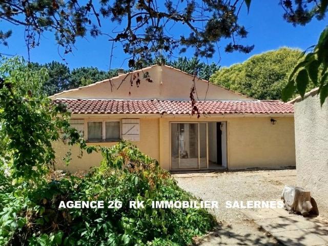 Villa de 100 m² sur 1 700 m² arborés à Salernes
