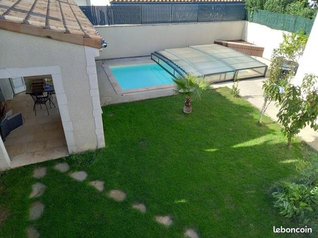 Villa de 126m², 4 Chambres avec piscine et Jacuzzi sur 536 m² de Terrain