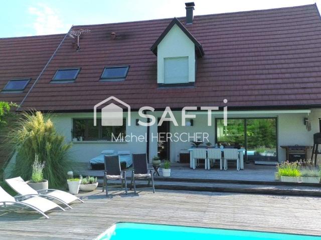Villa de 230 m² sur 1080 m² de terrain 230m² Muntzenheim