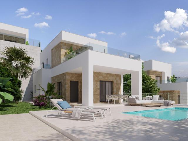 Villa de 3 dormitorios y 3 baños con vista al mar. Hay 2 tip. 166m² Polop