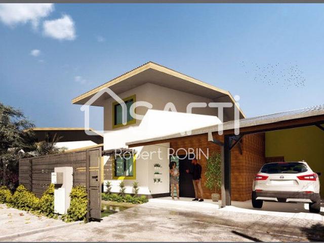 Villa de type F4 de 142m² y compris terrasse