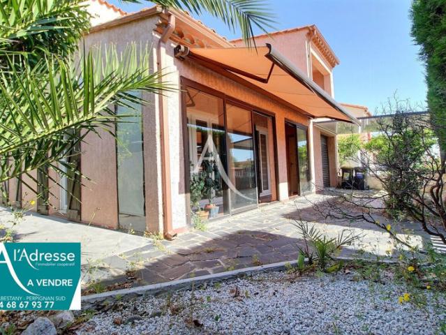 VILLA DE TYPE F4 DE 110 M² SUR TERRAIN PISCINABLE 3 FACES DE 312 M² + GARAGE