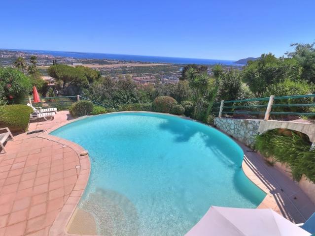 Villa de Charme avec Vue Mer et Piscine à Débordement – Mandelieu la Napoule