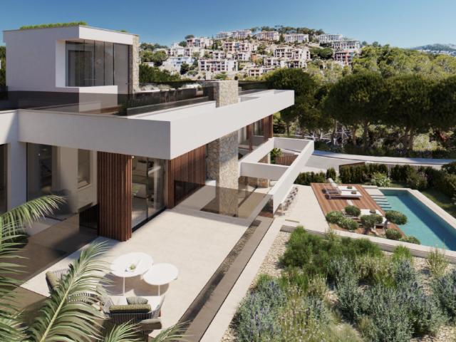 Villa de diseño con piscina en Port Andratx