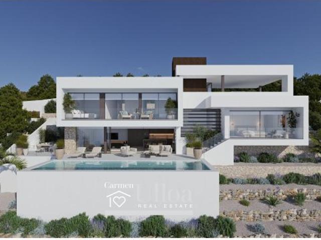 VILLA DE DISEÑO CONTEMPORÁNEO CON VISTAS AL MAR EN ALTEA