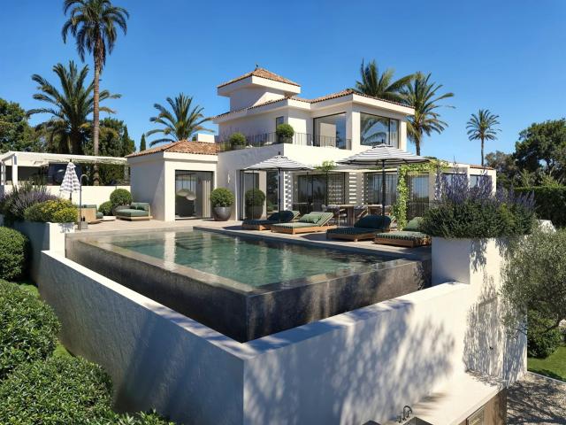 Villa de inspiración escandinava con vistas panorámicas al m. 582m² Marbella