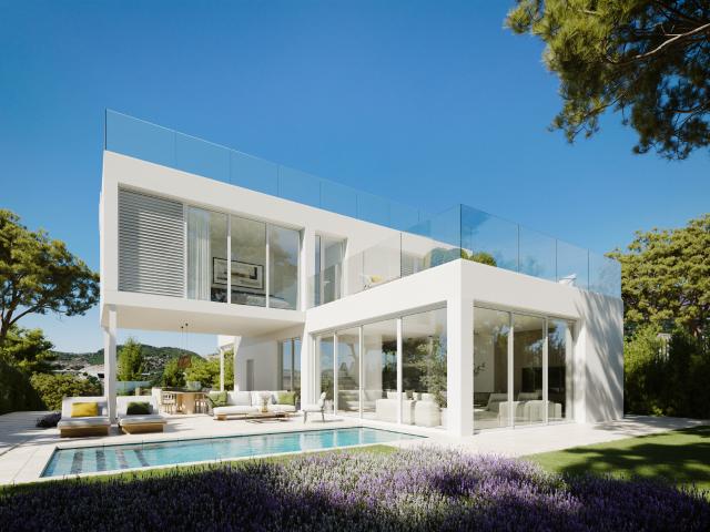 Villa de Lujo Moderna en Valle Romano, Estepona con Vistas Panorámicas