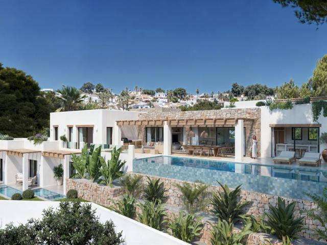 Villa de lujo al estilo Ibiza 437m² Moraira