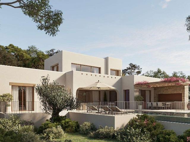 Villa de lujo al estilo ibicenco en La Fustera Benissa Cost. 876m² Benissa