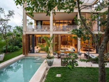Villa de lujo con vistas al campo de golf, en venta, Corasol, Playa del Carmen