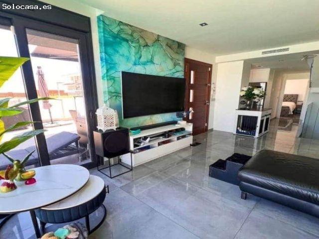 Villa de lujo con vistas panorámicas al mar y lago salado rosa – Los Balcones, Torrevieja