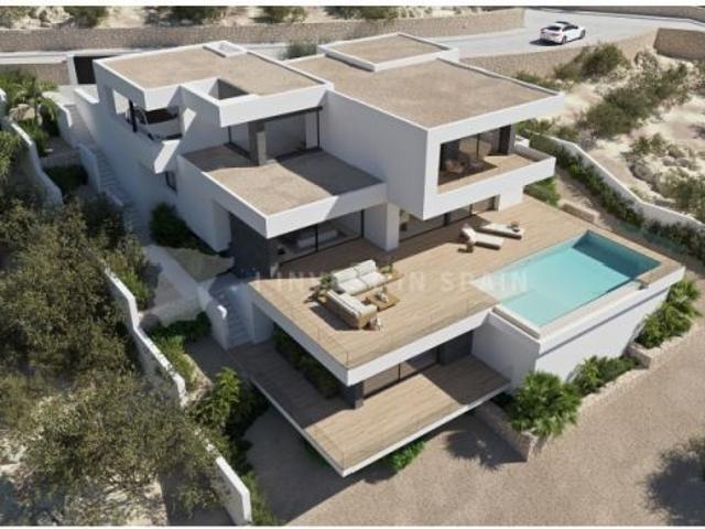 Villa de lujo contemporánea con vistas panorámicas al mar en Cumbre del Sol