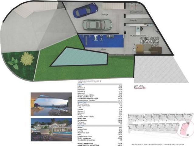 Villa de lujo de nueva construcción con 4 dormitorios y vistas al mar a la venta en Benitachell