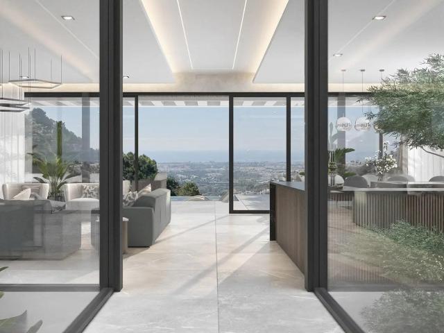 VILLA DE LUJO DE OBRA NUEVA CON VISTAS AL MAR EN BENAHAVIS&. 869m² Benahavís