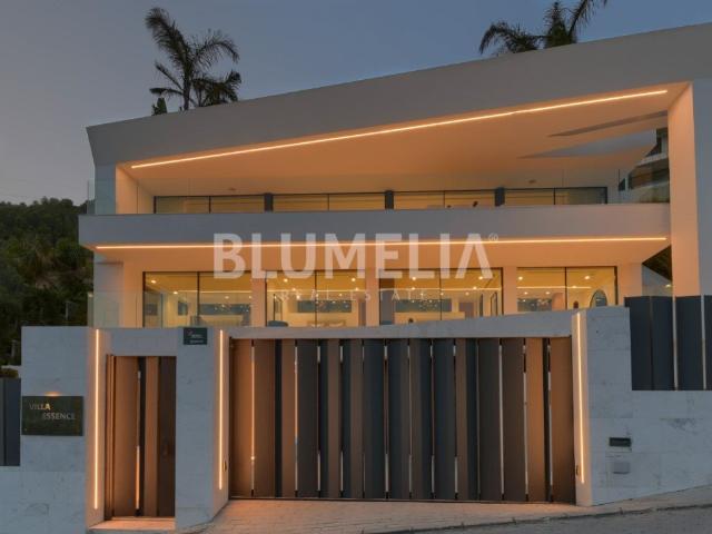 Villa de lujo de obra nueva con vistas al mar en venta en Ib. 550m² Eivissa San Juan
