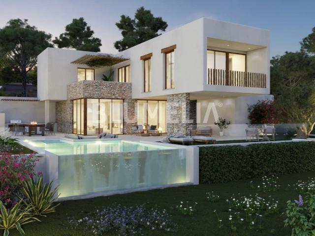 Villa de lujo de estilo ibizenco con vistas al valle en vent. 335m² Jávea Xabia