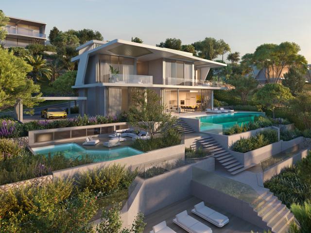 Villa de lujo de 4 dormitorios en el lado de la colina | Vida de superlujo inspirada en Lamborghini | Plan de pagos flexible 30/20/50